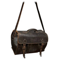 Vintage Leather Workman's Tool Bag