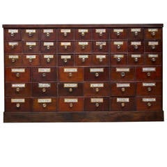 Antique Apothecary Drawers