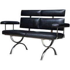Leather Bench