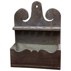 Antique Wall Hanging Spoon Rack