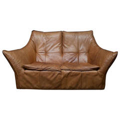Gerard Van Den Berg Leather Sofa