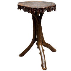 Antique Stumpwork Table