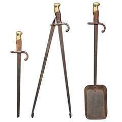 Antique Bayonet Fire Tools