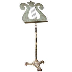 Vintage Cast Iron Music Stand