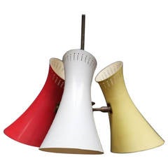 Tri Color Pendant Light