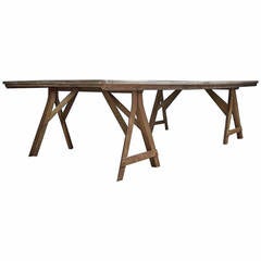 Industrial Trestle Table