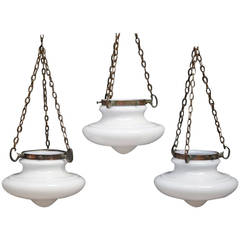 Opaline Plaffonier Pendants