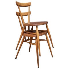 Used Ercol Stacking Chairs