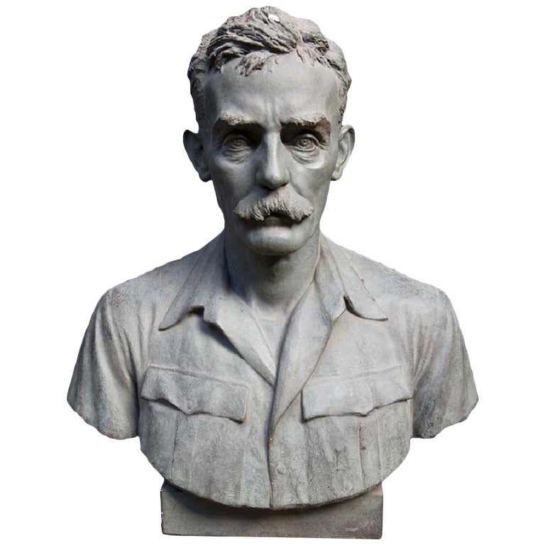 Bust of Military Man