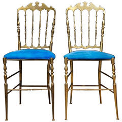 Antique Brass Chiavari Chairs
