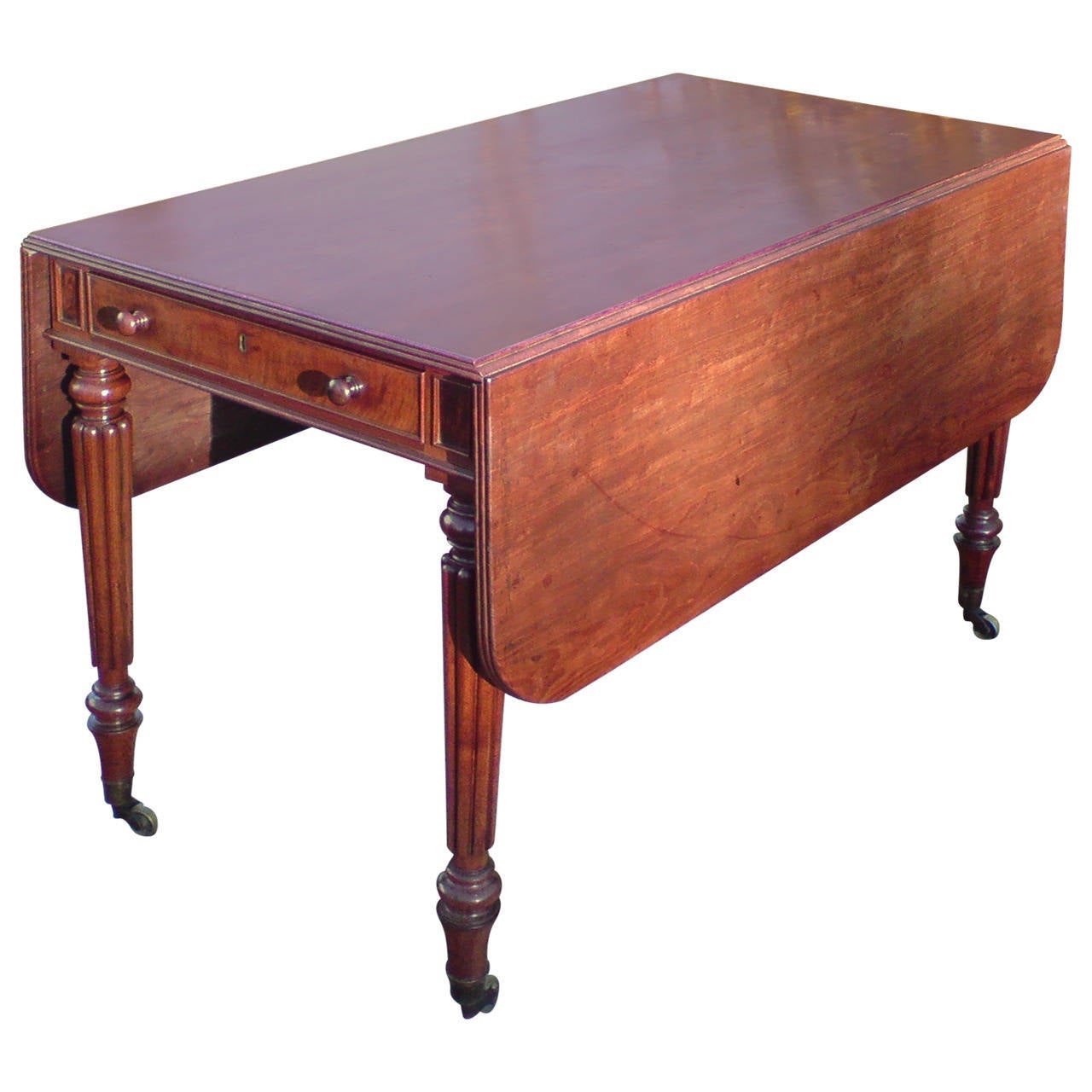 Antique Mahogany Pembroke Table For Sale at 1stDibs