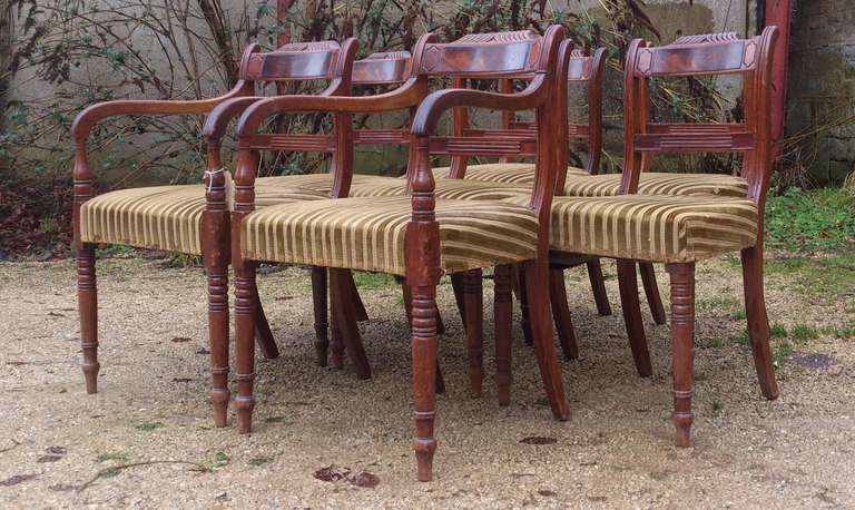 antique dining room chairs