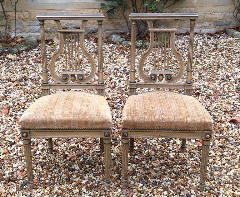 19th Century Pair of Antique French Chairs