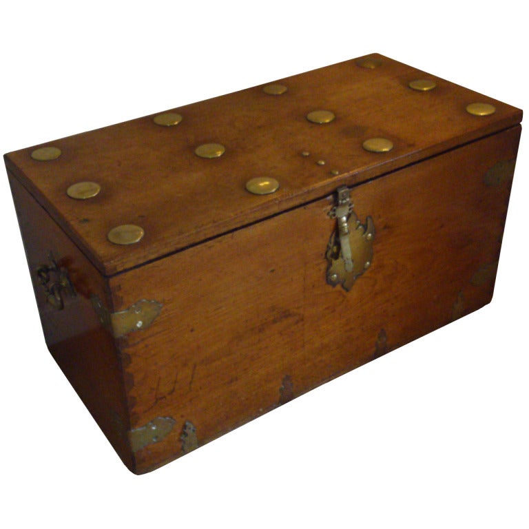 Antique Coffer / Seaman's Chest at 1stDibs