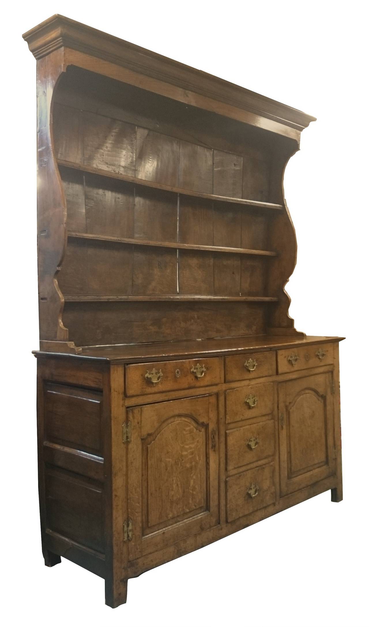 British Early Oak Dresser For Sale