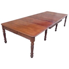 Regency Mahogany Manner of Gillow Antique Dining Table 8