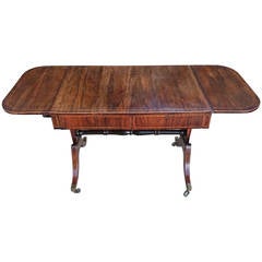 Antique Rosewood Sofa Table