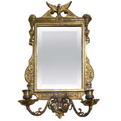 Antique Mirror sconce