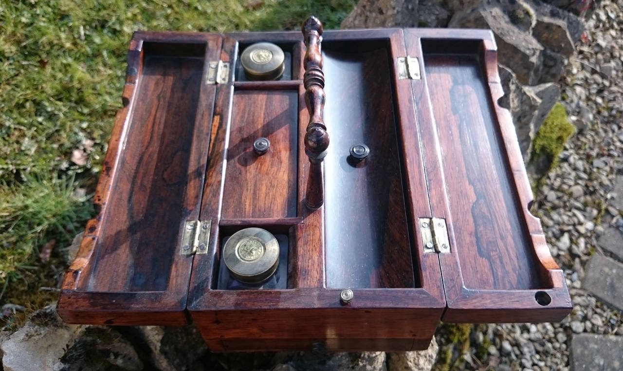 British Antique Pen and Ink Tray