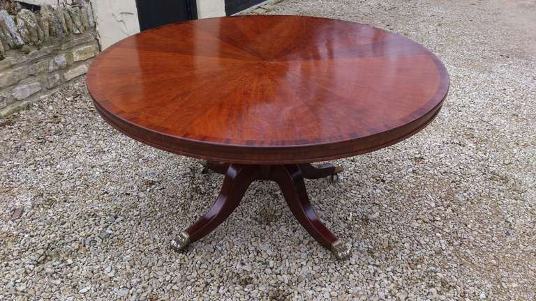 Finest Mahogany Center/Breakfast Table In Excellent Condition In Gloucestershire, GB