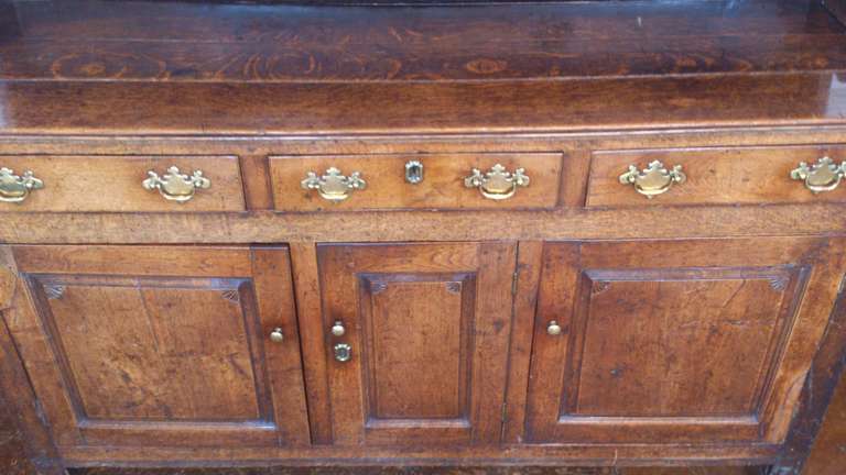 18th Century and Earlier Antique Oak Dresser