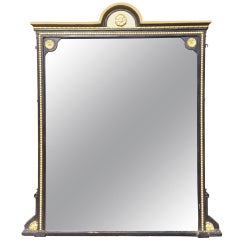 Large Overmantle Mirror 5