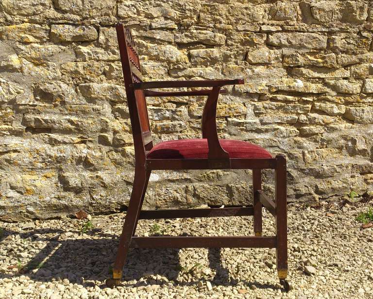 George IV Antique Carver Chair For Sale