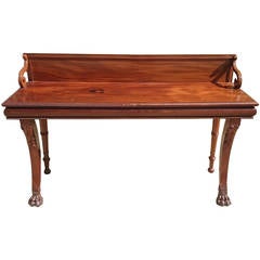 Georgian Antique Mahogany Serving Table