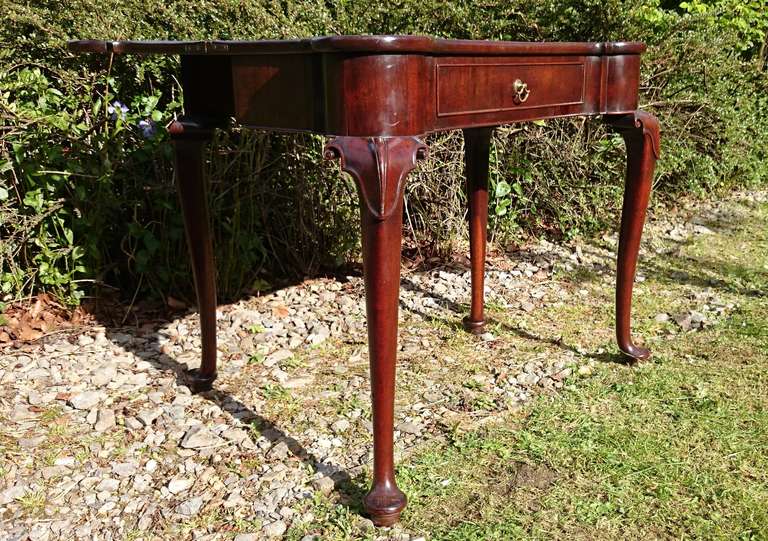 Very Fine Early Mahogany Card Table In Excellent Condition In Gloucestershire, GB