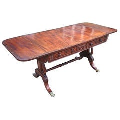 Antique Early 19th Century Regency Sofa Table