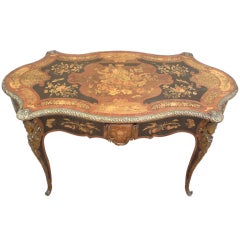 Antique French Library Table