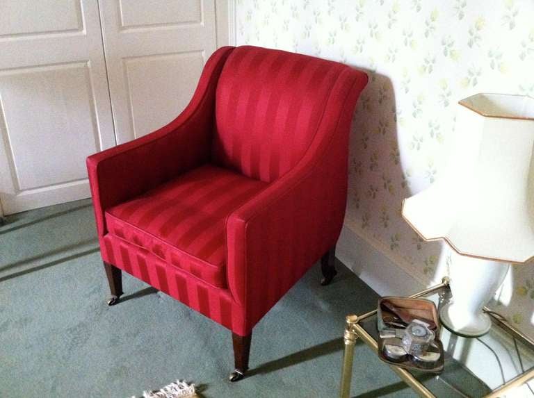 Pair of Howard and Sons Library Chairs In Excellent Condition In Gloucestershire, GB