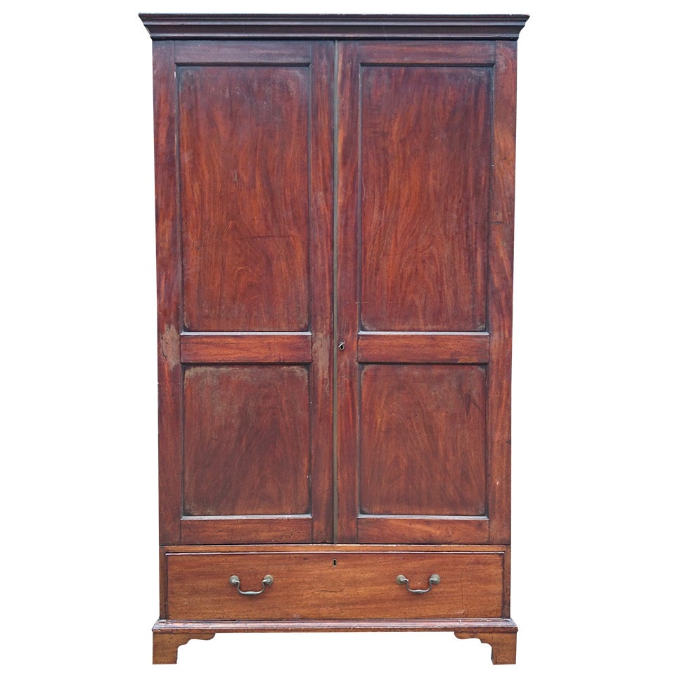 Small Scale Antique Wardrobe circa 1800
