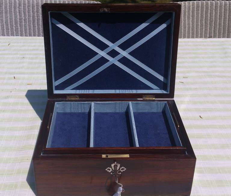 Antique Jewellery Box / Ladies Work Box