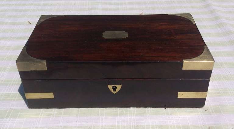 19th Century Antique Games Box / Playing Card Box In Excellent Condition For Sale In Gloucestershire, GB