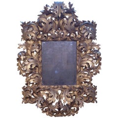 17th Century Italian Rococo Mirror