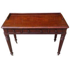 Antique Cuban Mahogany Side Table
