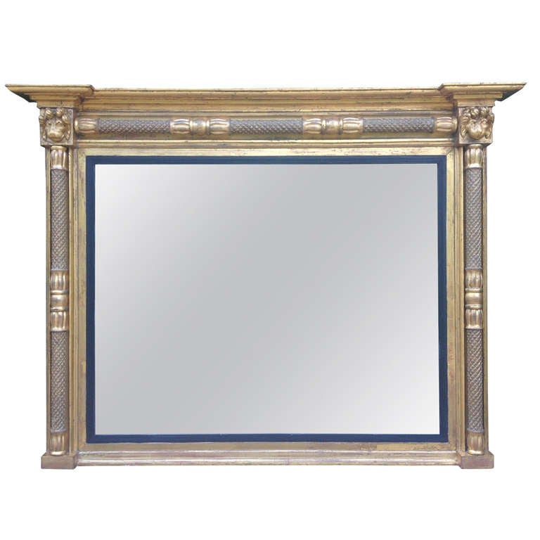Antique Overmantle Mirror At 1stdibs Antique Overmantle Mirror For