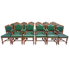 Set of Eighteen, 19th Century Dining Chairs by Thomas Fox of London 9