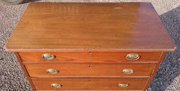 British Small Antique Chest of Drawers