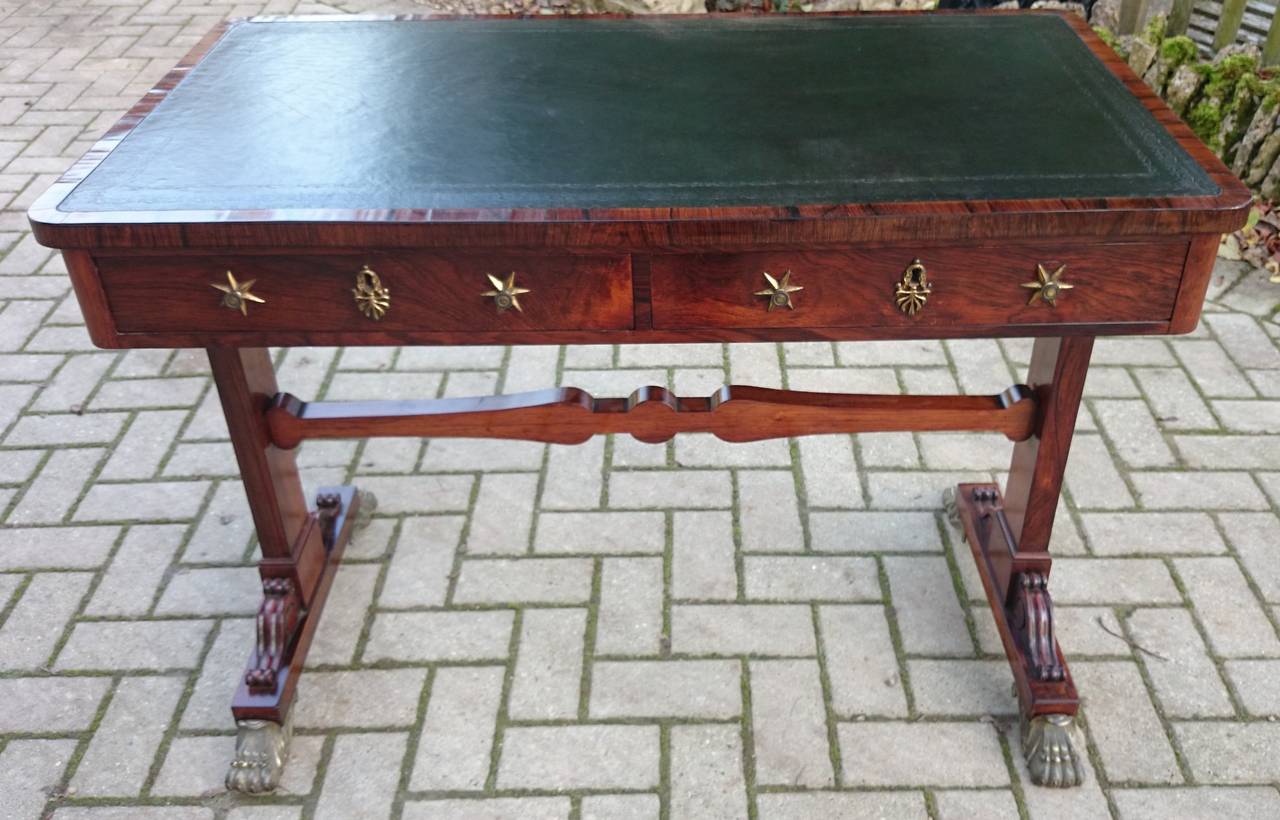 British Regency Writing Table / Library Table