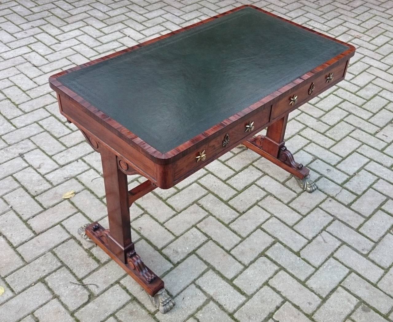 Early 19th Century Regency Writing Table / Library Table