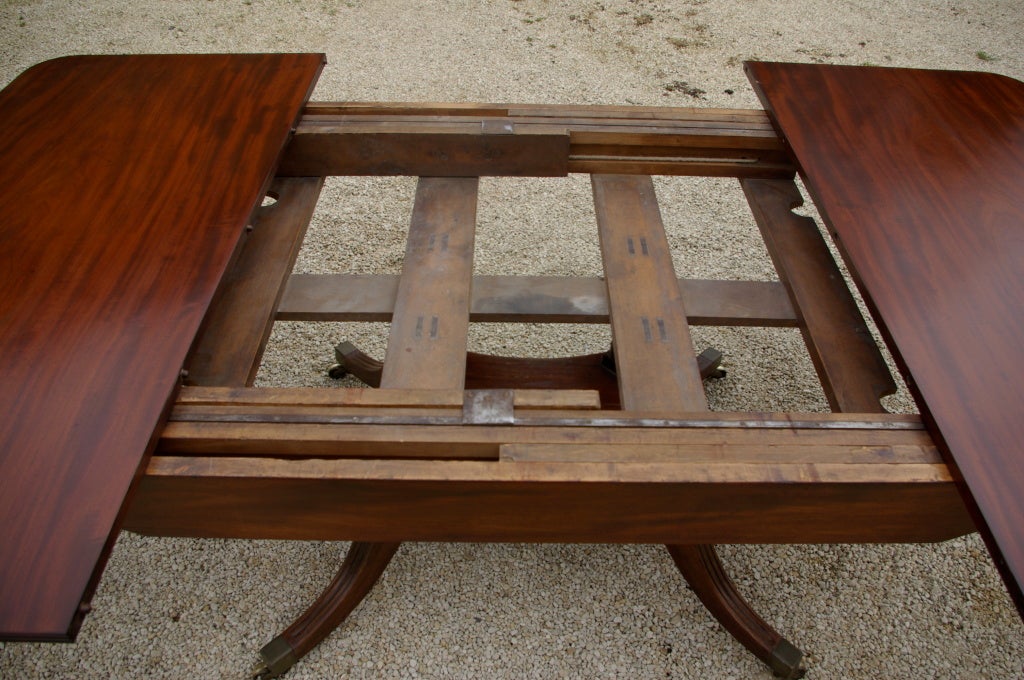 200 Year Old Extending Dining Table With Removable Legs at 1stDibs
