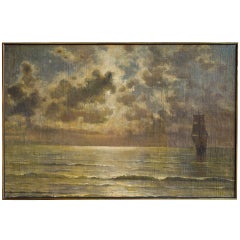 Moonlit Seascape Moonlit Seascape