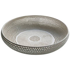 Perforated Ceramic Bowl by Michal Zehavi