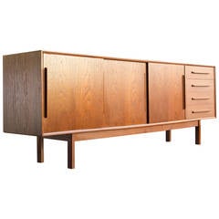 Vintage Scandinavian Modern Credenza