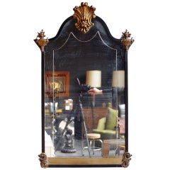 Antique Iron 
Bronze Mirror