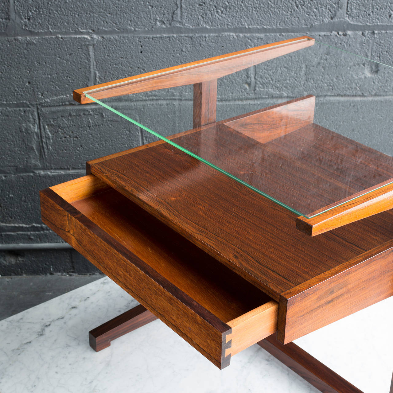 Mid-Century Brazilian End Tables In Good Condition In Brooklyn, NY