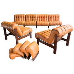 Sectional Seating Group by Jean Gillon