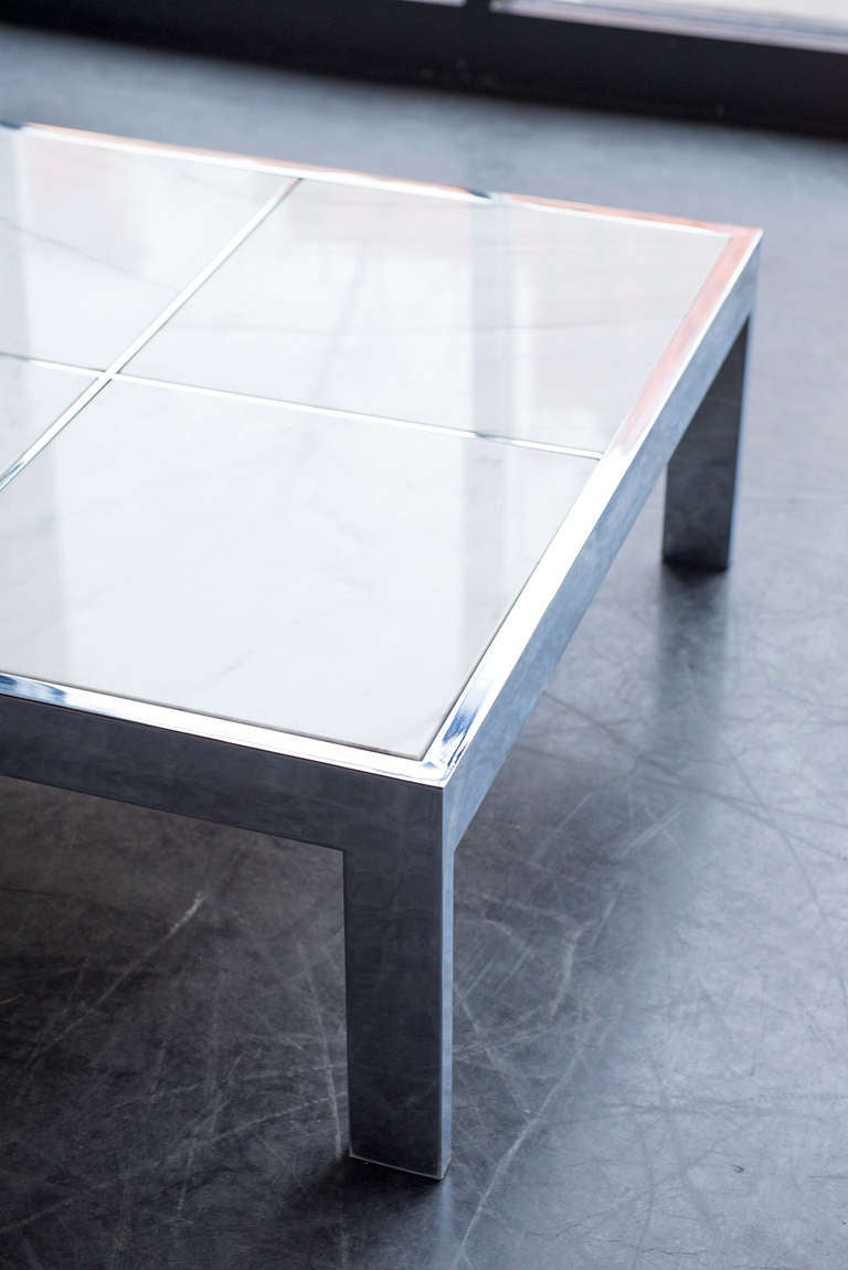 Modern 4 Square Low Table by Pace Collection